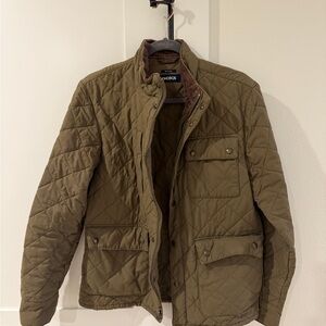 Bonobos Khaki Quilted Jacket